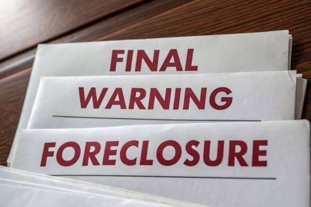 Bankruptcy and foreclosure concepts.